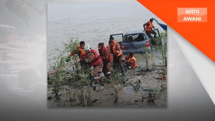 Wanita muda maut selepas kereta terjunam ke dalam sungai