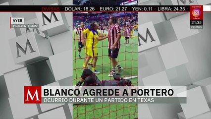 Captan en video al diputado Cuauhtémoc Blanco agrediendo al portero Sergio Rodríguez
