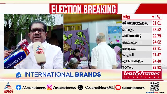 ജനങ്ങൾ മോദി - പിണറായി ഭരണത്തിൽ നിരാശർ, യുഡിഎഫ് ചരിത്ര വിജയം നേടും:വി.എം സുധീരൻ