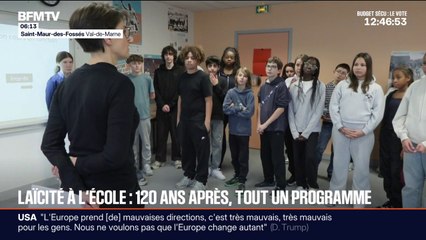 120 ans après la loi de 1905; la laïcité au cœur de certains enseignements en classe