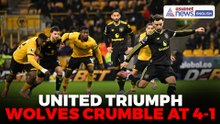 Wolves vs Man United 1–4 | Premier League Highlights: Reds Run Riot at Molineux
