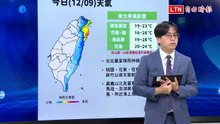 4縣市大雨特報！ 今各地早晚偏涼、明氣溫回升