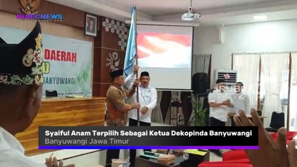 Syaiful Anam Terpilih Sebagai Ketua Dekopinda Banyuwangi, Dukung Penuh Program Perkoperasian dan Ekonomi Kerakyatan