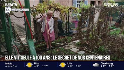 "J'aime bien bouger": Julia, qui vit seule à 100 ans, nous livre les secrets de sa longévité