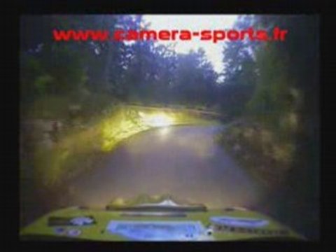 CAMERA EMBARQUEE RALLYE DE L'EPINE MONT DU CHAT 2008