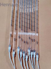 Manufacturer Wholesale 500mm shortwave halogen heating lamp 2000w infrared heating lamp 1000w