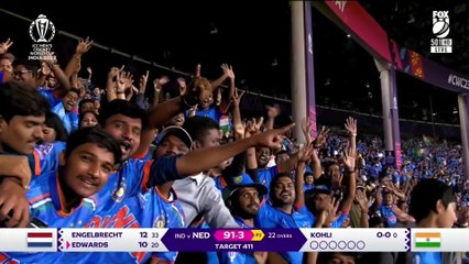 Virat Kohli Bowling In CWC 23 | All Overs | Ball By Ball