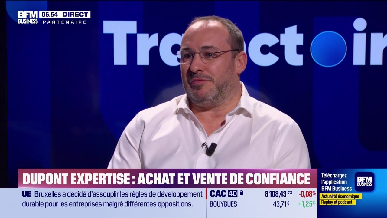 Trajectoire : Dupont Expertise, achat et vente de confiance - 09/12