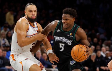 NBA : Un Anthony Edwards XXL ne suffit pas aux Wolves face aux Suns