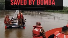 Floods: Bomba rescues four stranded travellers near Miri