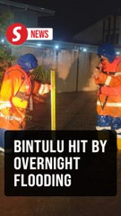 56 evacuated after overnight flooding in Bintulu