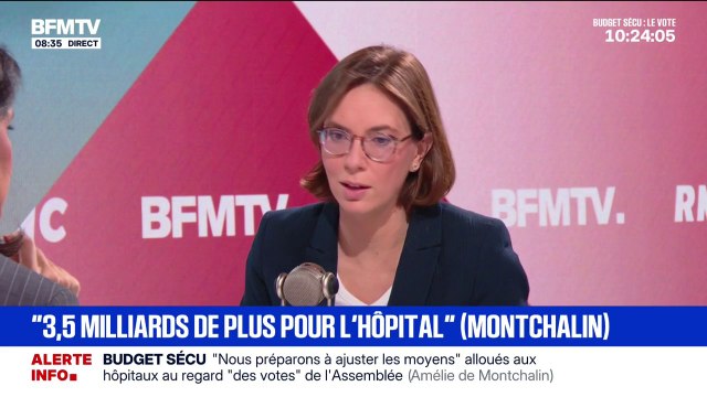Budget: S'il n'y a rien pour les Français dans trois semaines, il n'y aura rien de plus pour les finances publiques , déclare Amélie de Montchalin, ministre des Comptes publics