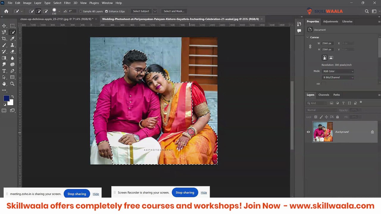 Day - 21 | Selection Tool Mastery in Photoshop