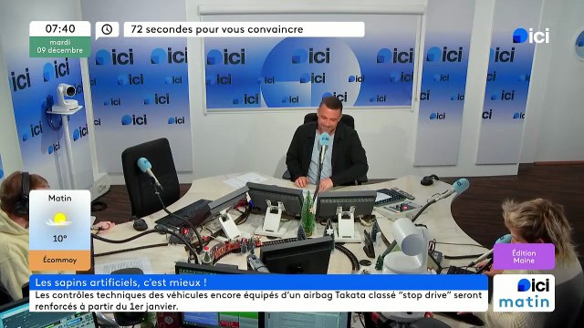 72 secondes pour convaincre que le sapin artificiel c'est mieux que le sapin naturel