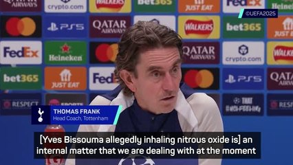 Spurs dealing with 'internal matter' - Frank comments on Bissouma allegations