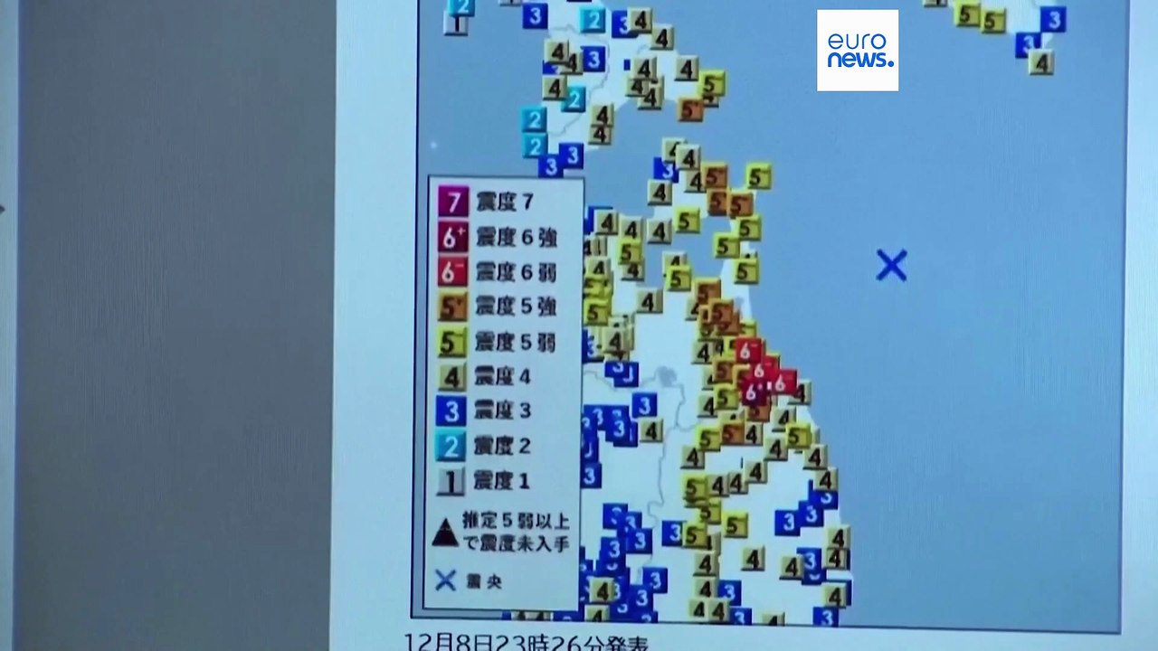 Tremblement de terre 7,6 au Japon : 90 000 évacuations