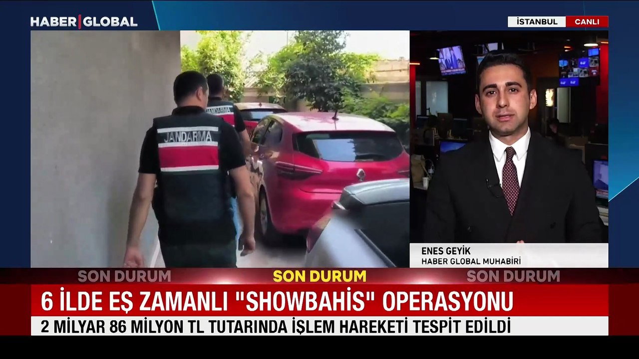 “Showbahis” operasyonu: 2 milyar TL’lik yasadışı bahis ağına ağır darbe