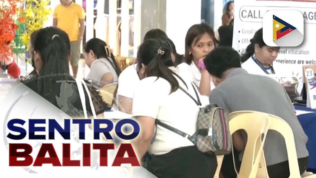 Ilang aplikante, ‘hired on the spot’ sa job fair ng DOLE sa Davao City; higit 1-K trabaho, inialok sa senior high school graduates | ulat ni Regine Lanuza - PTV Davao