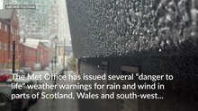 ‘Danger to life’ weather warnings in place amid Storm Bram, Met Office warns