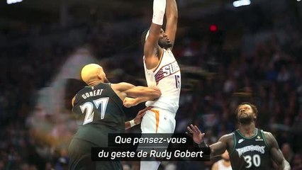 Timberwolves - Finch sur le mauvais geste de Gobert : "Je ne l'ai pas vraiment vu"