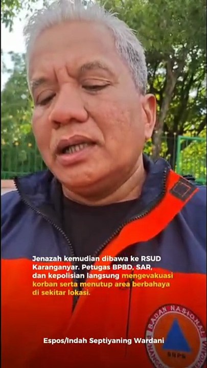 Meninggal saat berwisata terbawa arus deras