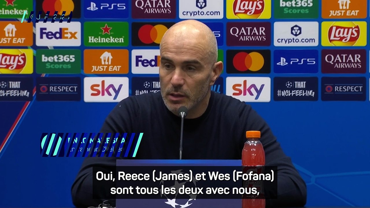 Maresca : "Fofana est avec nous"