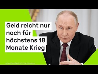 Wladimir Putin: Russland-Experte behauptet - Geld reicht nur noch für höchstens 18 Monate Krieg