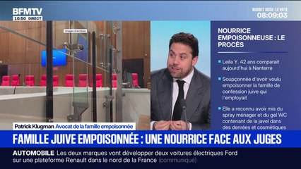 Famille juive empoisonnée: "On est dans une obsession sur le judaïsme, l'argent", estime Patrick Klugman, avocat de la famille empoisonnée