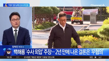 백해룡, 수사 외압 ‘무혐의’ 발표 날에도 압수수색 신청