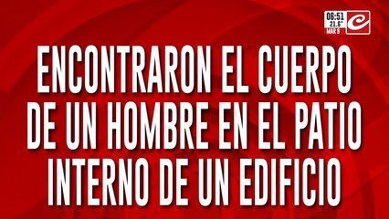 Muerte y misterio en Belgrano: encontraron vecino muerto en el patio interno de un edificio