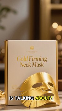 Gold Firming Neck Mask Moisturizing Anti Wrinkles Anti-aging skincare Neck Masks Beauty Necks Skin Care Products