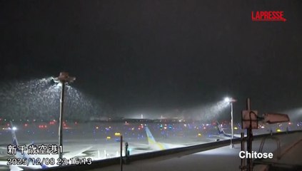 Giappone, il boato del terremoto ripreso dalle telecamere di sicurezza