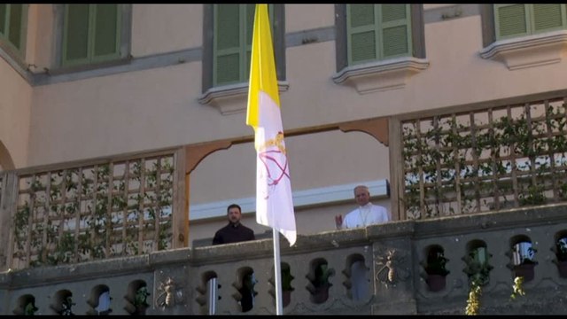 Zelensky a Castel Gandolfo incontra Papa Leone XIV