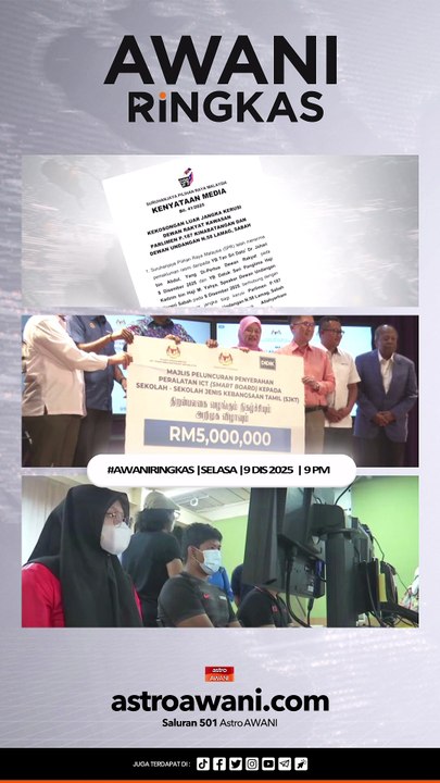 #AWANIRingkas 9 Disember 2025 | 9PM