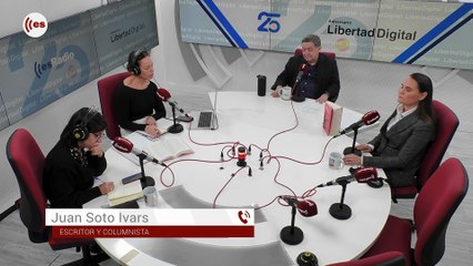 Jiménez Losantos entrevista a Juan Soto Ivars por su libro sobre las denuncias falsas de violencia de género