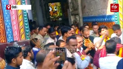 Team India Players Seek Blessings At Shri Jagannath Temple Ahead Of 1st T20I