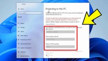 how to enable projecting to this pc on windows 11