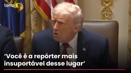 Trump volta a atacar jornalistas mulheres em entrevista coletiva na Casa Branca