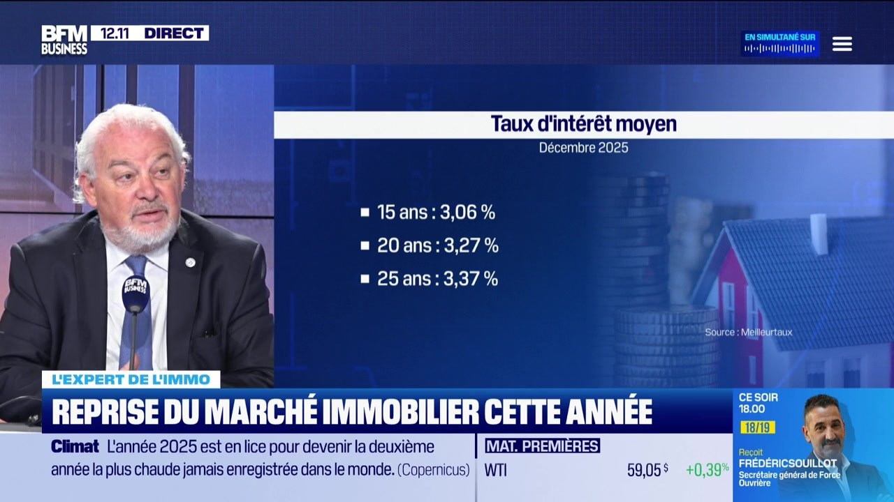 Les Experts de l'immo : Marché immobilier, premier bilan de l'année - 09/12
