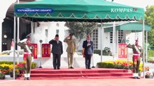 Presiden Prabowo Disambut Upacara Militer di Rumah PM Pakistan
