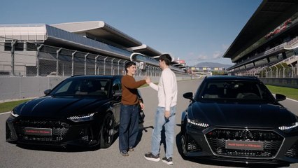 Marc Márquez y Álex Márquez reciben sus nuevos Audi de 630 CV