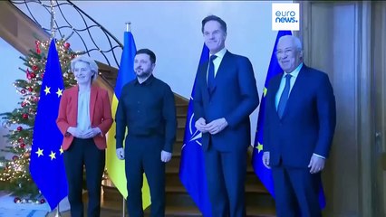 Zelenskyy fala em reunião "boa e produtiva" após encontro com Rutte e Von der Leyen