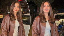 Kusha Kapila's New Look By Hairstylist Sunny! Influencer-Actress Gets Spotted In Bandra!