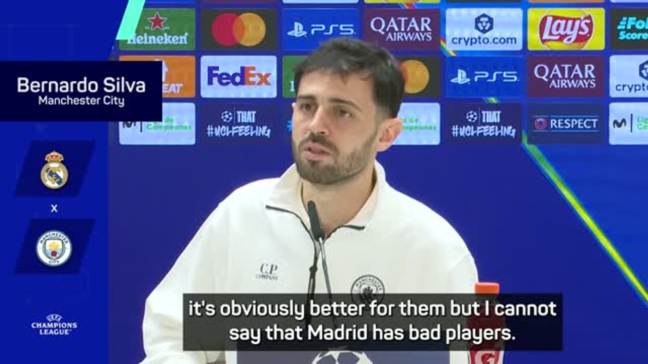 Real Madrid still strong without 'special' Mbappe - Bernardo Silva