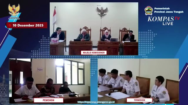 Ketua Sidang KIP Jateng Pertanyakan Konsistensi Keberatan PPID Surakarta Terkait Arsip Ijazah Jokowi