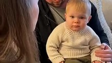 Baby Lawyer Activated! 😂 Cute Little One Defends Dad from Mom’s Playful Hit