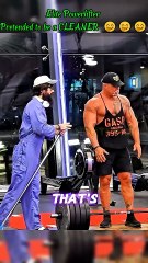 Elite Powerlifter Pretended to be a CLEANER #trolllife #funny #gym #prank