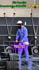 Elite Powerlifter Pretended to be a CLEANER #trolllife #funny #gym