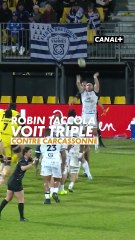 Le jeune trois-quarts centre vannetais était en feu contre Carcassonne 🔥