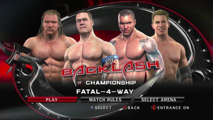 Triple H vs. JBL vs. John Cena vs. Randy Orton